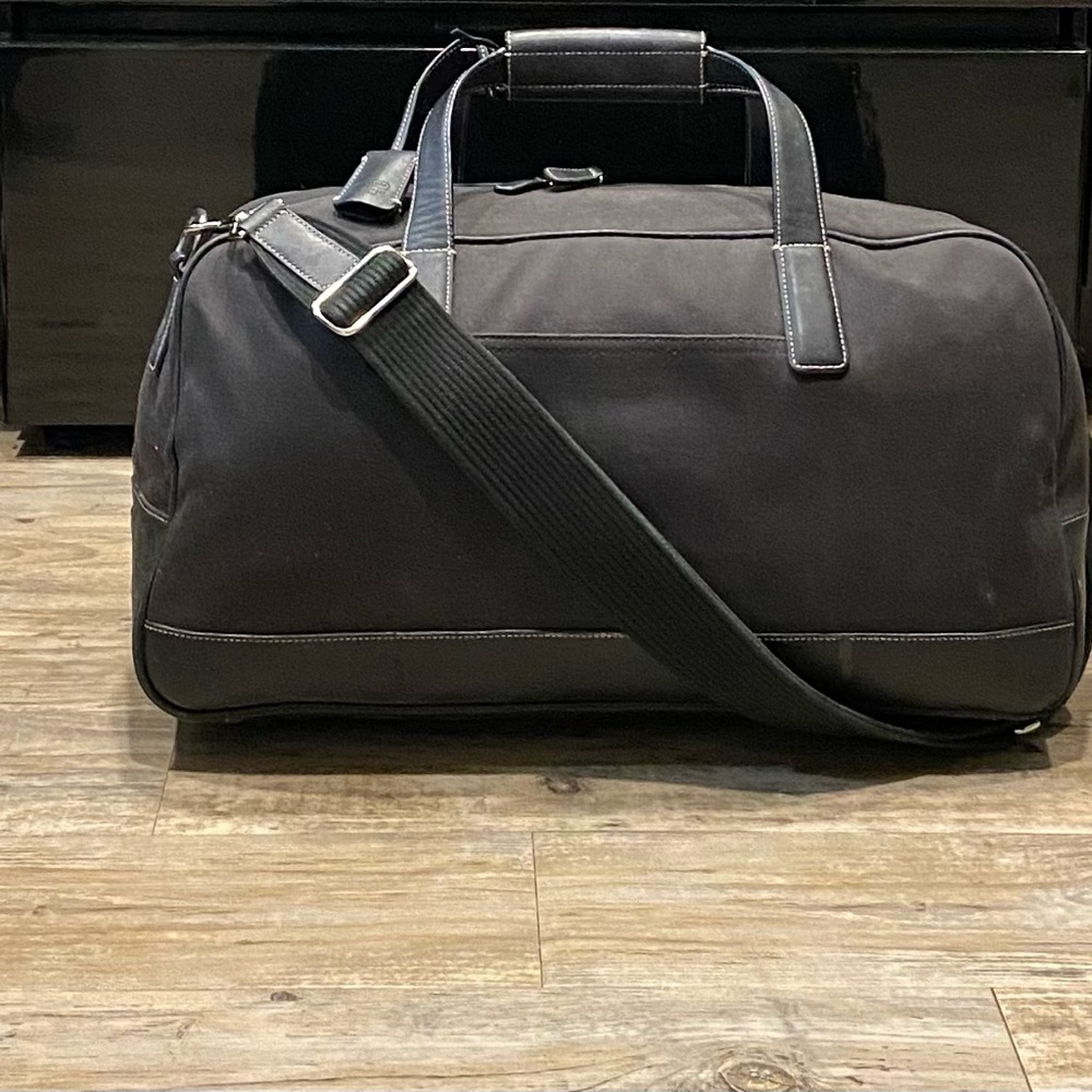 Coach Duffel Travel Bag With Shoulder Strap